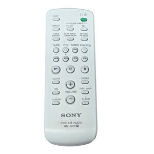 Genuine Sony RM-SC3 System Audio Remote Control Sony Mini Hi-Fi Stereo System
